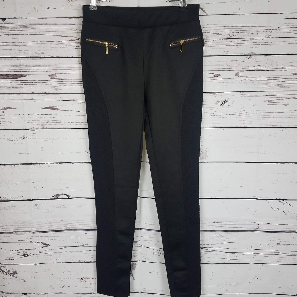 Women's Leggins Pants Black Color Size Medium